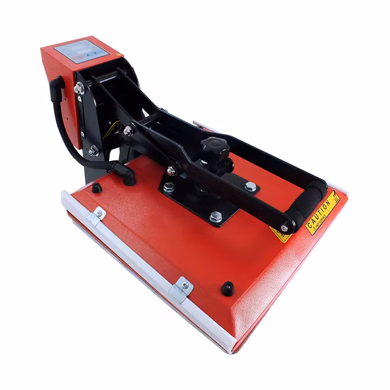 Clamshell Heat Press with Unique U-Shaped Base T-Shirt Printing Transfer Machine