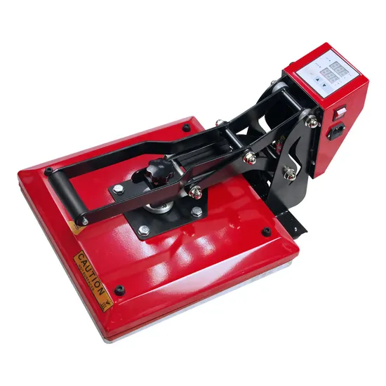 Clamshell Heat Press with Unique U-Shaped Base T-Shirt Printing Transfer Machine